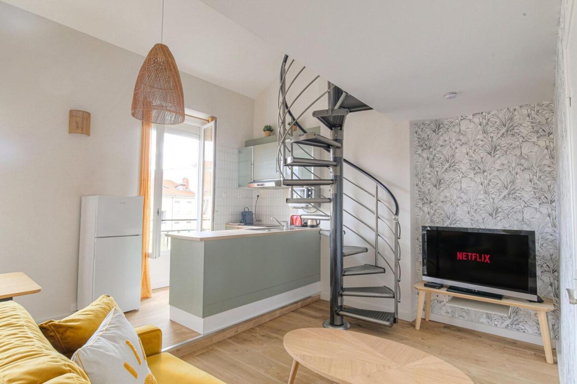 Апартаменты Duplex Spacieux Et Design Proche La Part-Dieu Лион Экстерьер фото