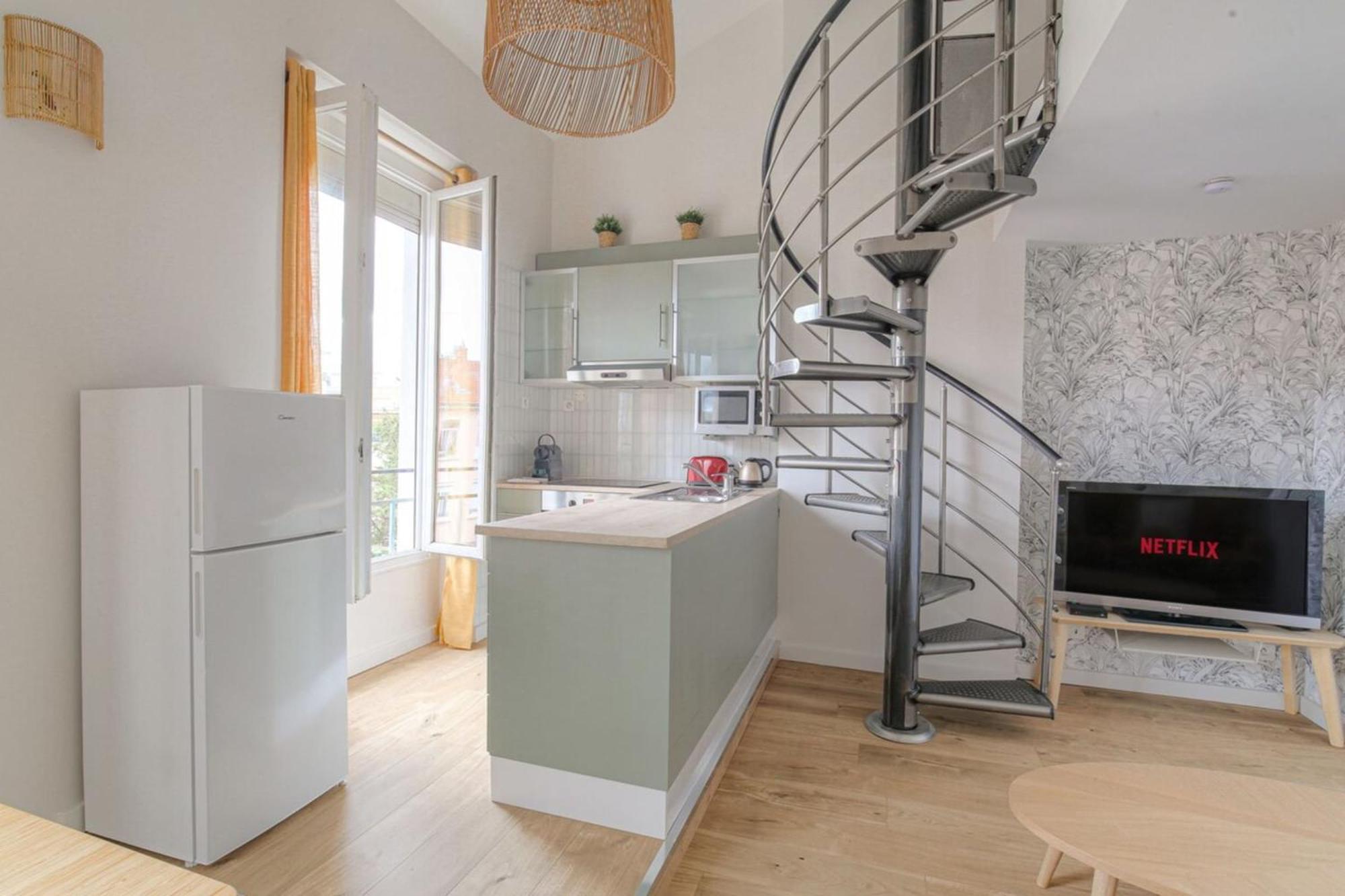 Апартаменты Duplex Spacieux Et Design Proche La Part-Dieu Лион Экстерьер фото